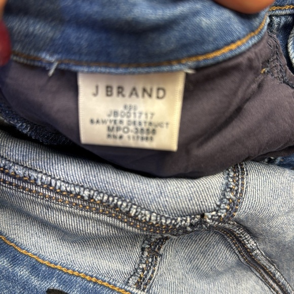 🏁 J Brand blue denim jeans size 26 - Picture 4 of 12